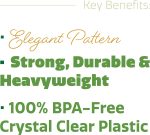 Comfy Package [300 Pack] Heavyweight Disposable Clear Plastic Knives - Image 3